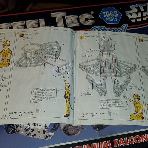 Star Wars Vintage Millenium Falcon 1995 | eBay Vintage STAR WARS Millennium Falcon Metal Model Kit 1995